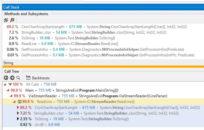 Allocations are now exclusively inside of the framework